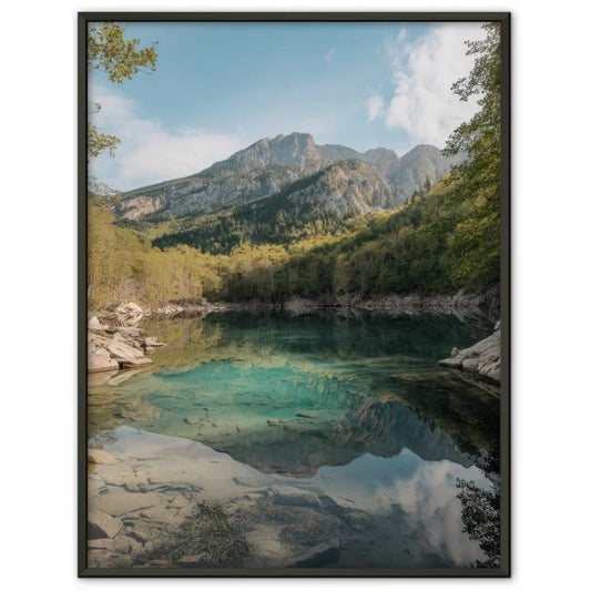 Minimalistisches Poster für positive Raumgestaltung mit Good Vibes 1