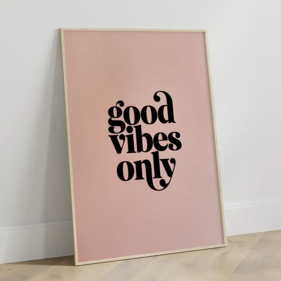 Abstraktes Poster mit geschwungenen Linien auf sanft beigem Hintergrund 3