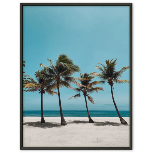 Herbstlicher Wald-Poster mit goldenen Nuancen und nebliger Stimmung 1