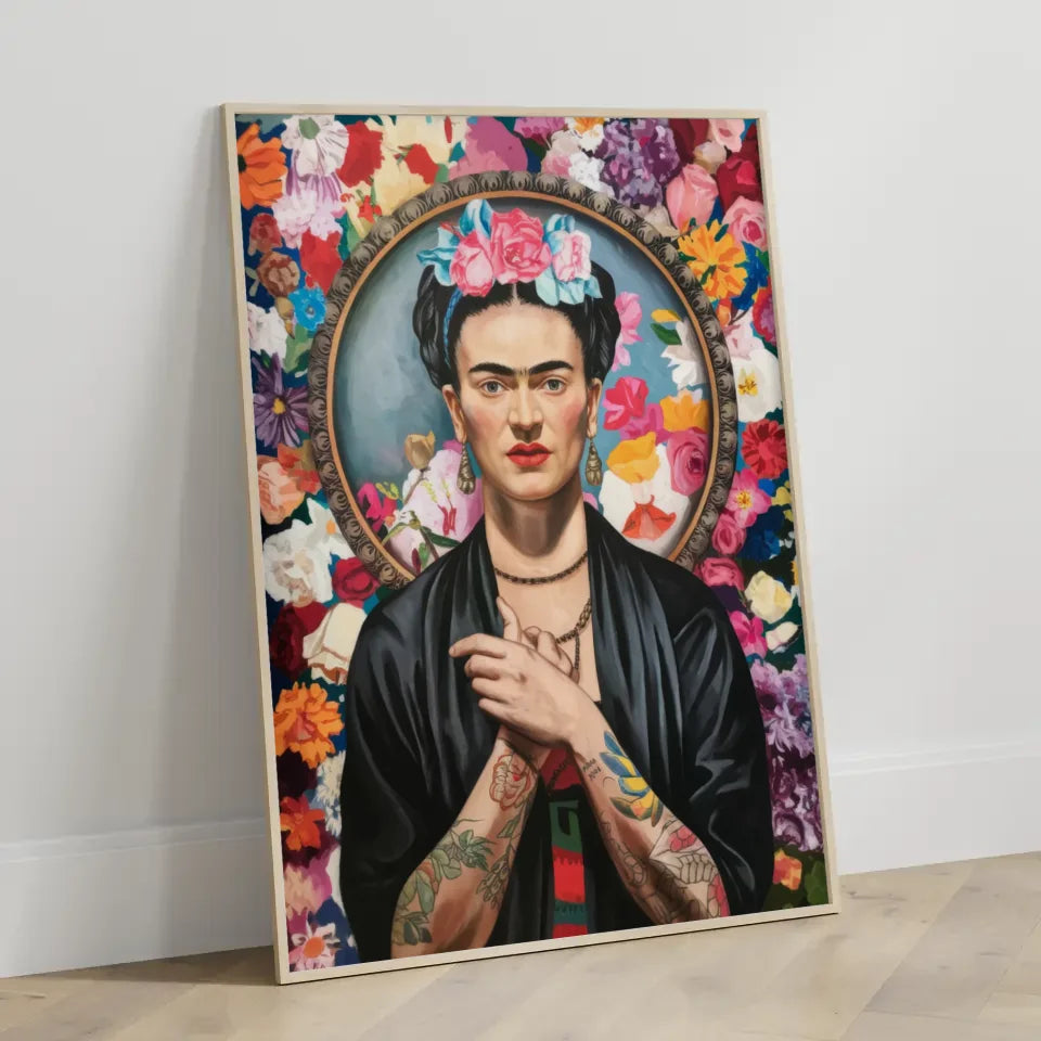 Poster Minimalistische Kunst Pastellfarbenes Born to Be Wild Motiv 3