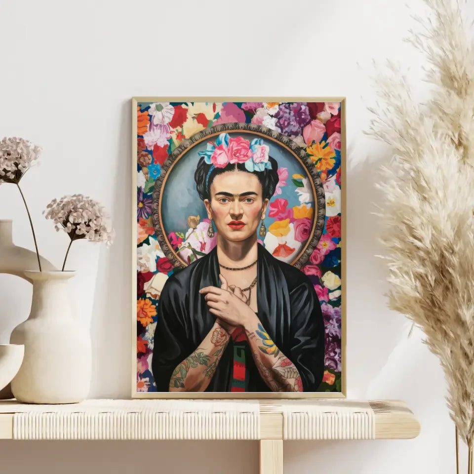 Poster Minimalistische Kunst Pastellfarbenes Born to Be Wild Motiv 4