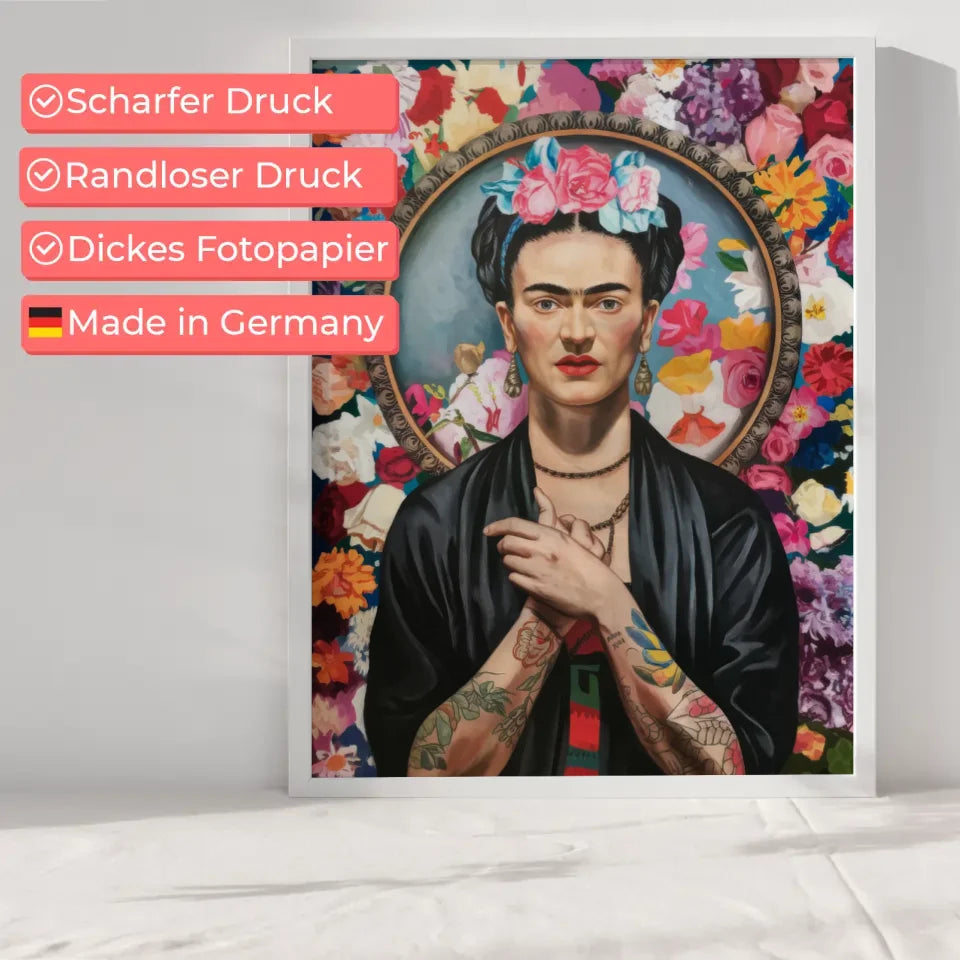 Poster Minimalistische Kunst Pastellfarbenes Born to Be Wild Motiv 6