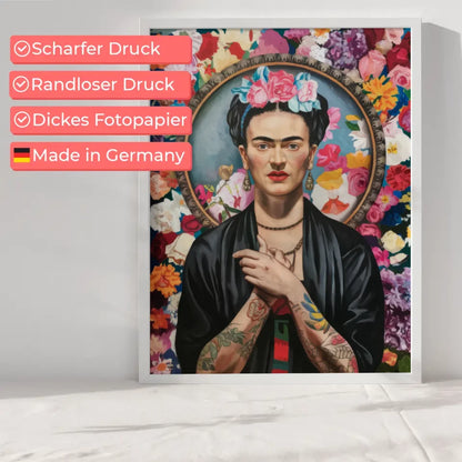 Poster Minimalistische Kunst Pastellfarbenes Born to Be Wild Motiv 6