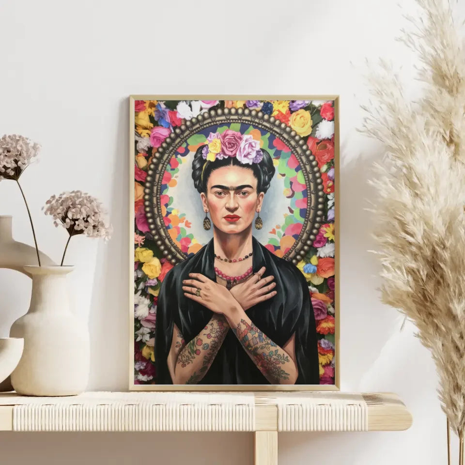 Minimalistisches Kunstwerk Poster Born to Be Wild in Pastellfarben 4