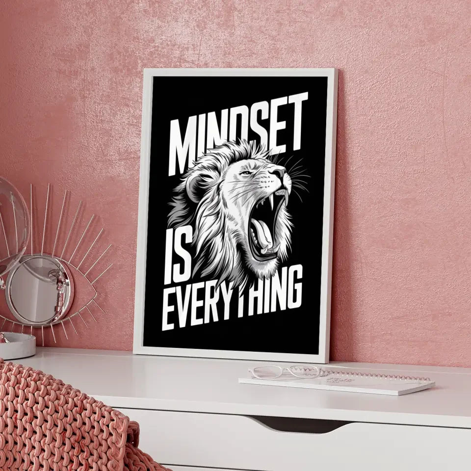 Minimalistisches Kunstwerk Poster Born to Be Wild in Pastellfarben 5