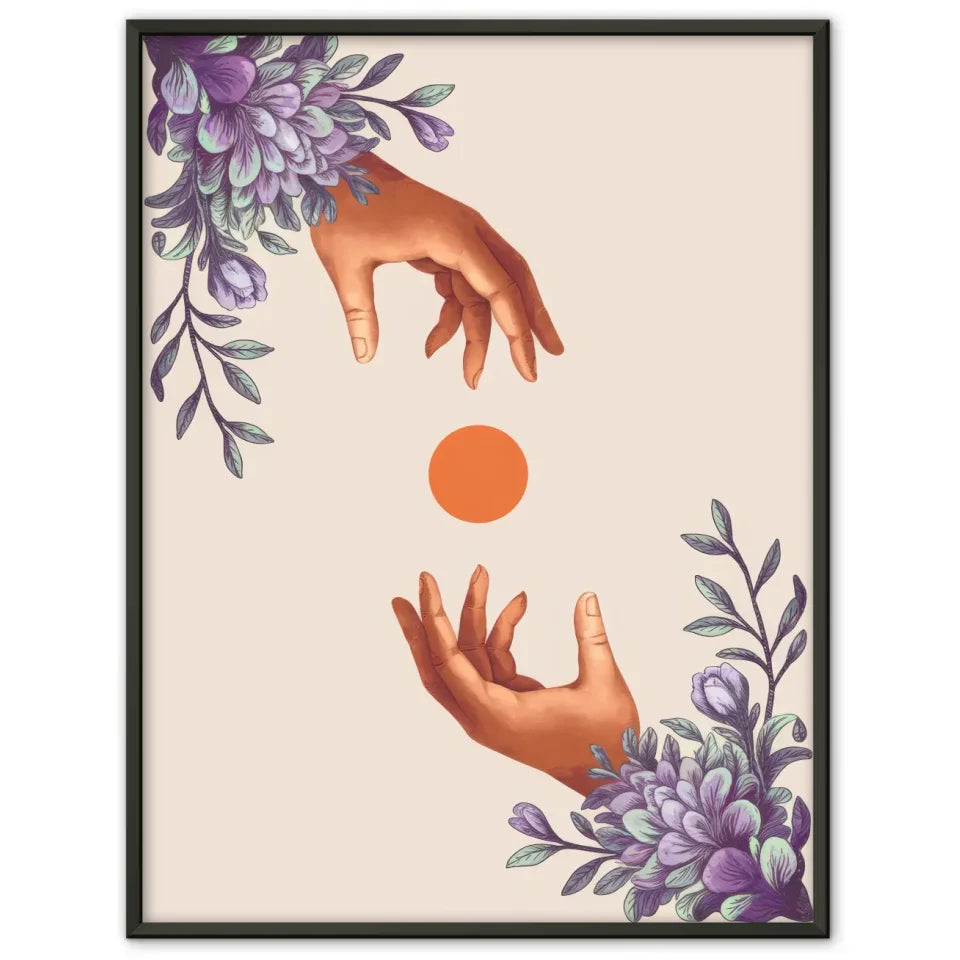 Malerische Schlucht mit natürlichem Genuss Poster einer Flusslandschaft 1