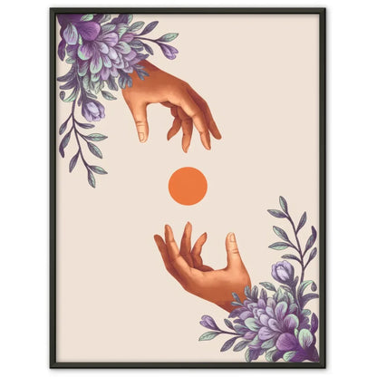 Malerische Schlucht mit natürlichem Genuss Poster einer Flusslandschaft 1