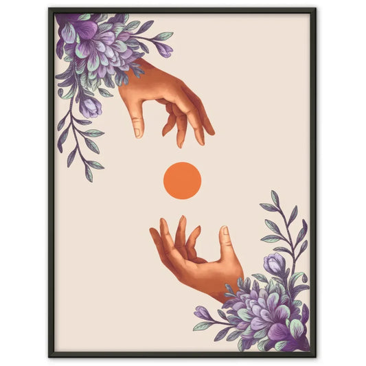 Malerische Schlucht mit natürlichem Genuss Poster einer Flusslandschaft 1