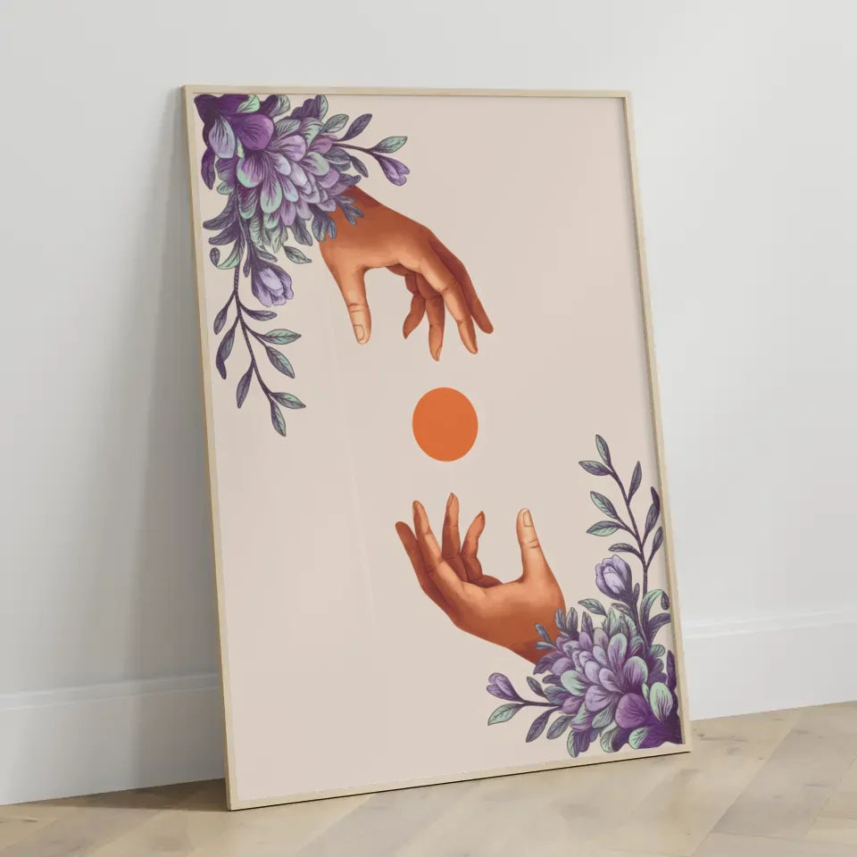 Malerische Schlucht mit natürlichem Genuss Poster einer Flusslandschaft 3