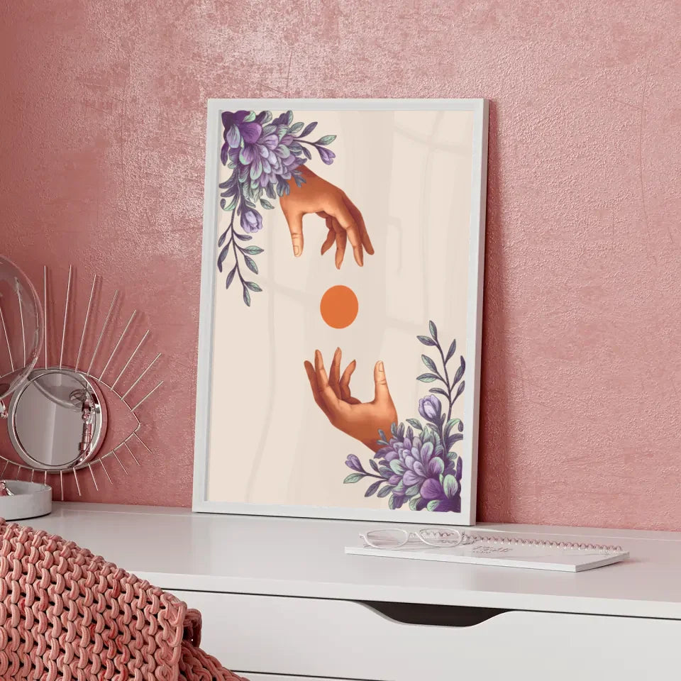 Malerische Schlucht mit natürlichem Genuss Poster einer Flusslandschaft 5