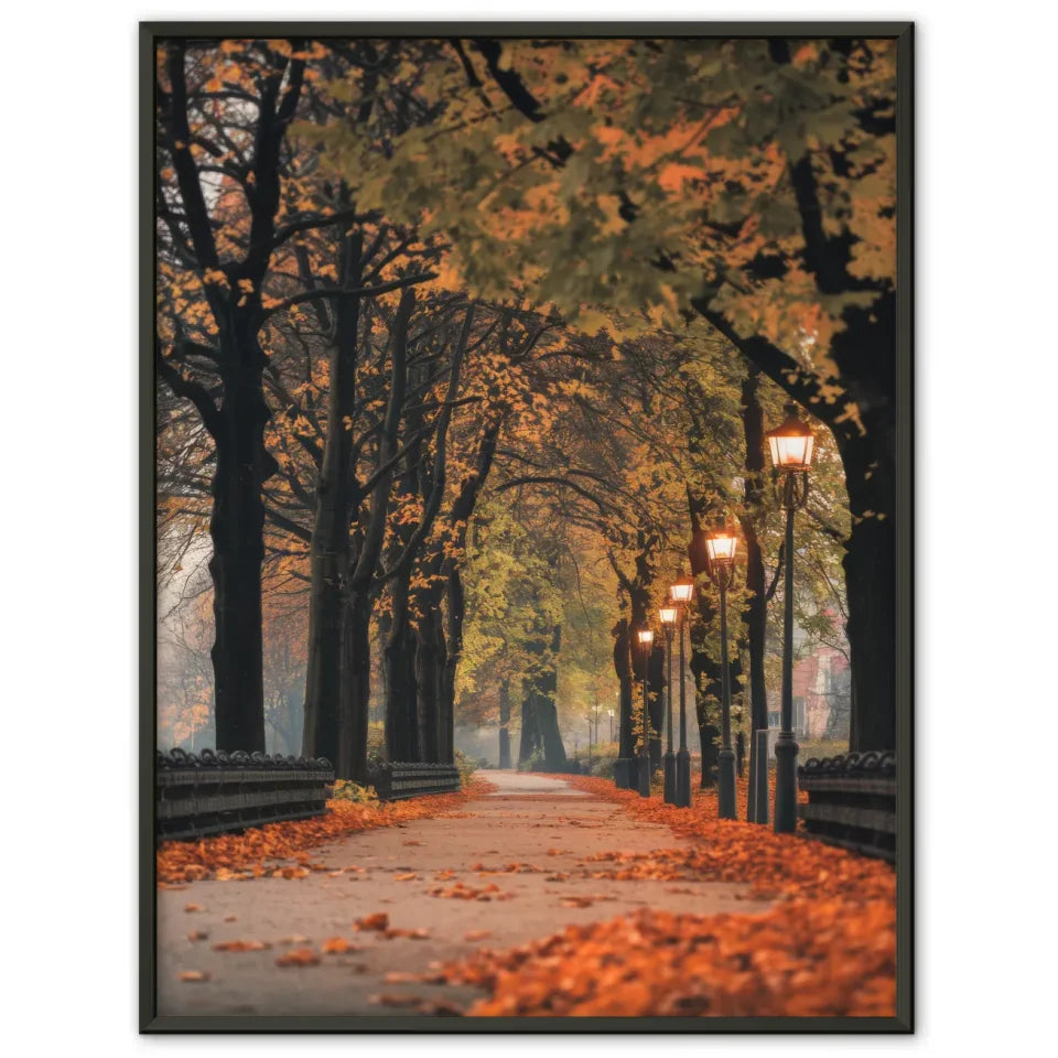 Entspannendes Poster einer Strand-Sonnenuntergangsszene für Zuhause 1