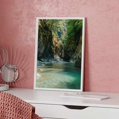 Ruhige Strandszene bei Sonnenuntergang für ein gemütliches Zuhause 5