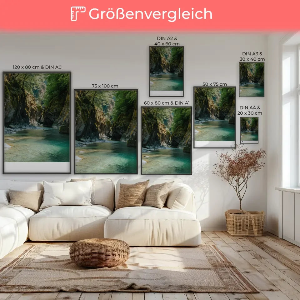 Ruhige Strandszene bei Sonnenuntergang für ein gemütliches Zuhause 7