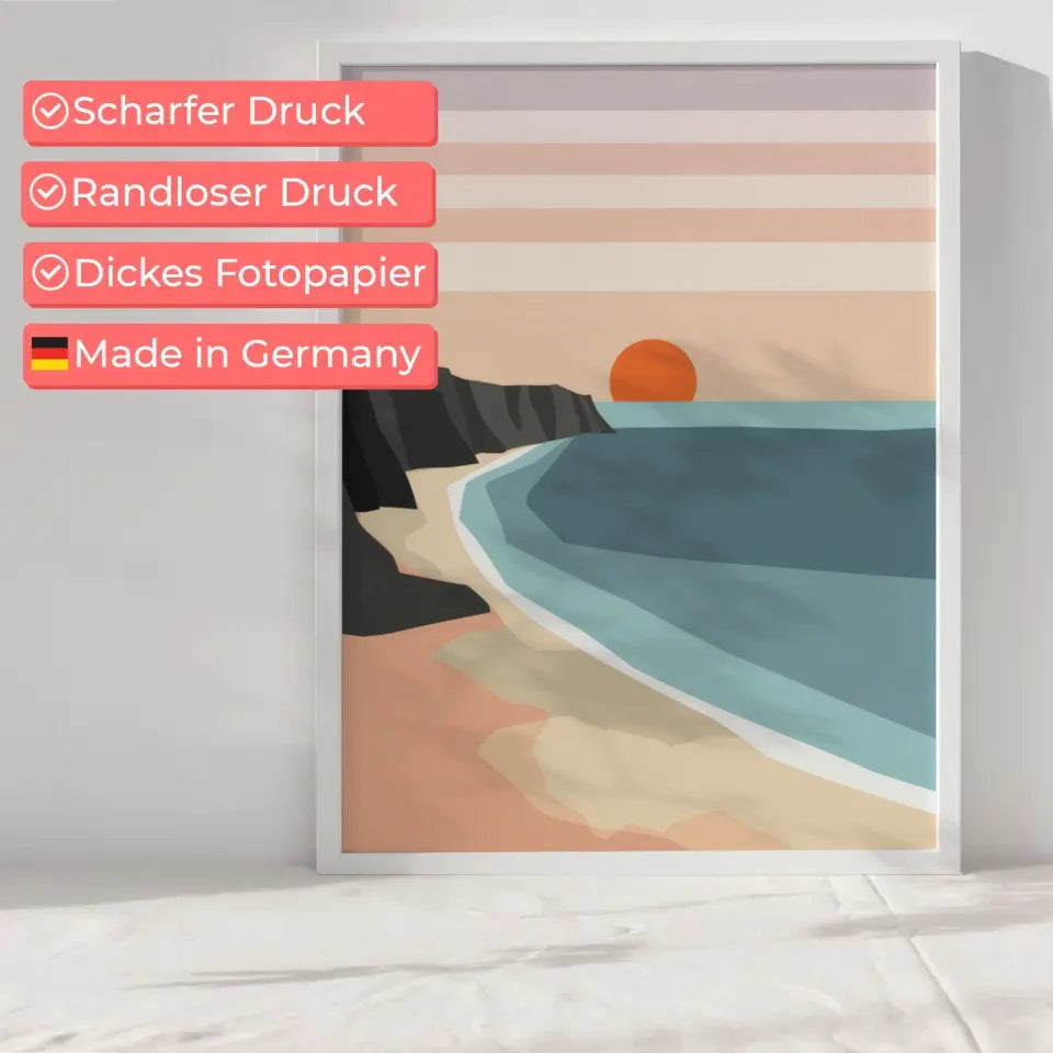 Ruhige Waldlandschaft Poster für Naturliebhaber mit hohen Bäumen 6