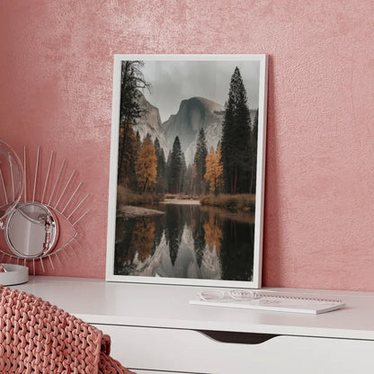 Sonnenuntergang über Bergen – Ruhige Landschaft in warmen Farben 5