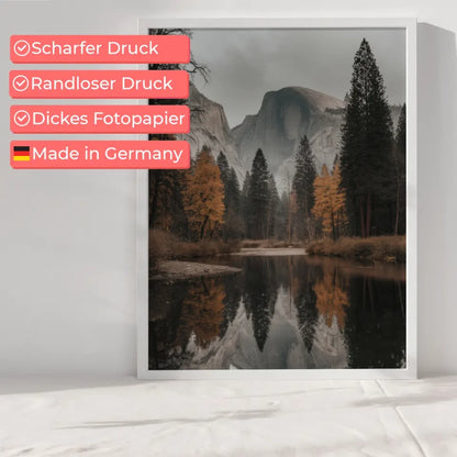 Sonnenuntergang über Bergen – Ruhige Landschaft in warmen Farben 6