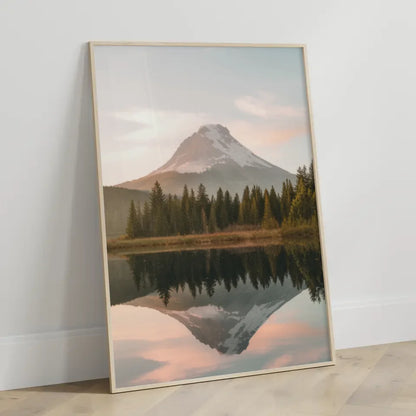 Inspirierendes Zitat mit ruhiger Meeresszene für dein Zuhause 3