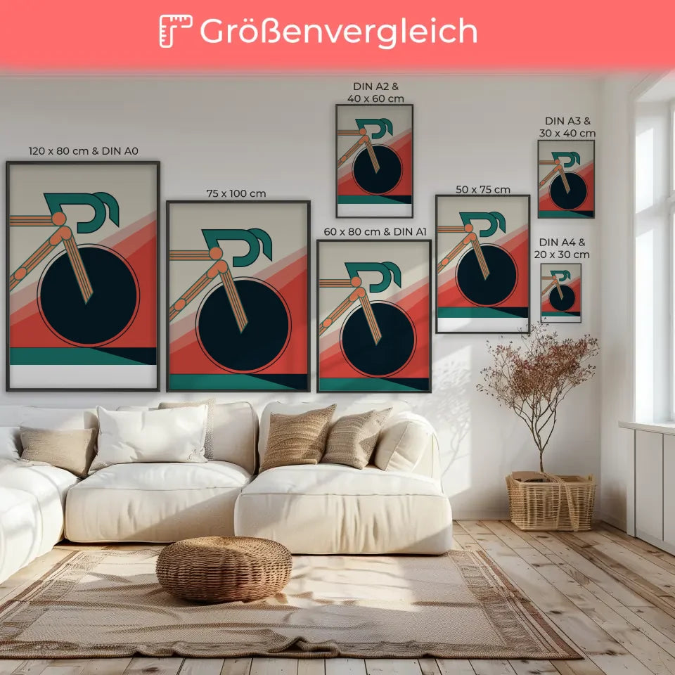 Kreativer Espresso Martini Poster mit Cocktailglas auf grünem Hintergrund 7