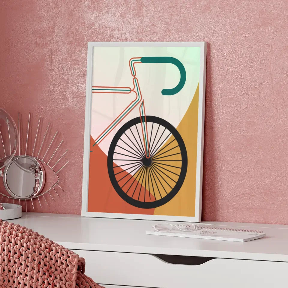 Künstlerisches Poster mit Eiffelturm und Blüten in Schwarz-Weiß 5