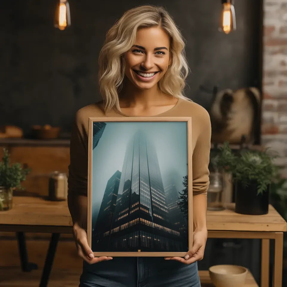 Inspirierendes Poster mit motivierendem Zitat für ein erfülltes Leben 2