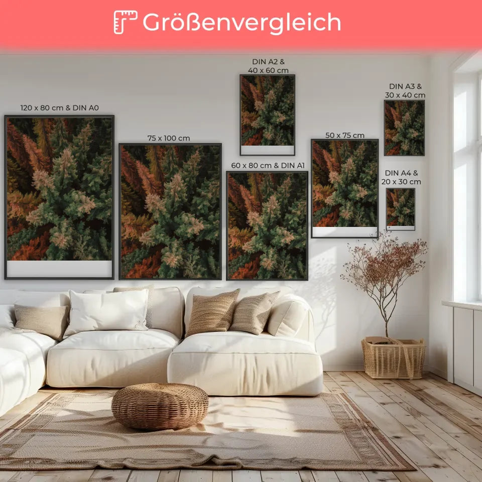 Beige und Weiße AMOR Poster für modernes Minimalistisches Design 7