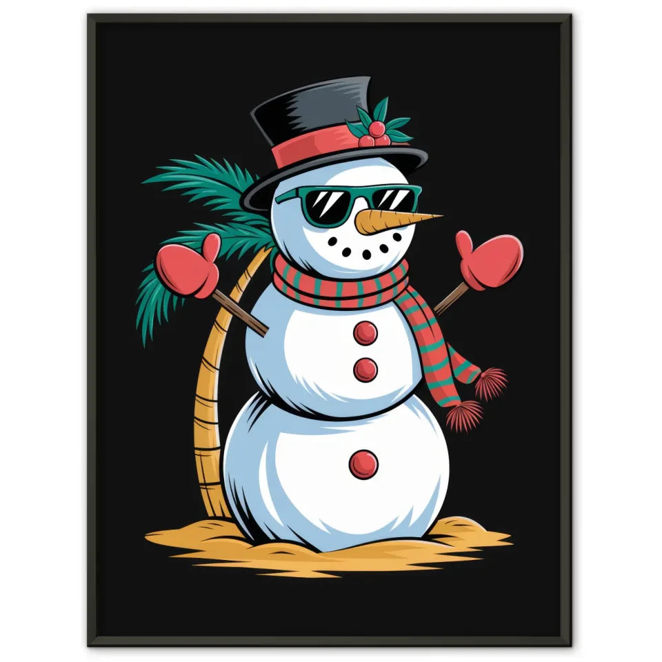 Kunstvolles Poster einer lebendigen Straße mit Himmel und Landschaft 1