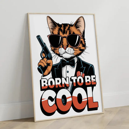 Faszinierendes Graffiti-Katzen-Poster in lebendigen Farben 3