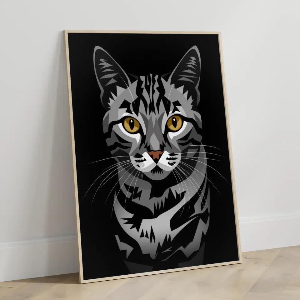 Aquarell-Poster MORE AMOR POR FAVOR in Rosé 3