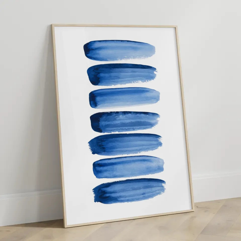 Aquarellposter mit verbundenen Händen in Graustufen 3