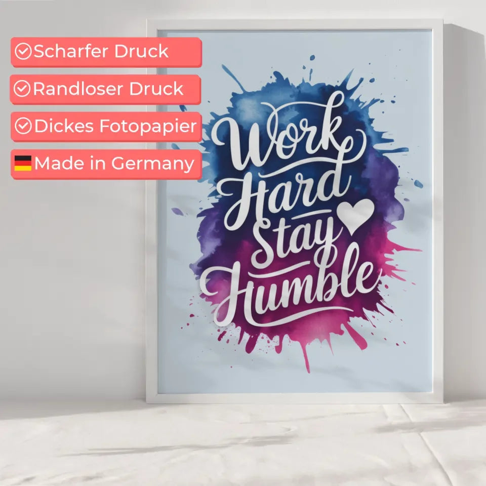 Inspirierendes Poster mit Text auf rustikalem Holzhintergrund 6