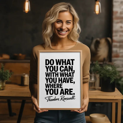 Minimalistisches Geometrie-Poster mit Farbverlauf 2