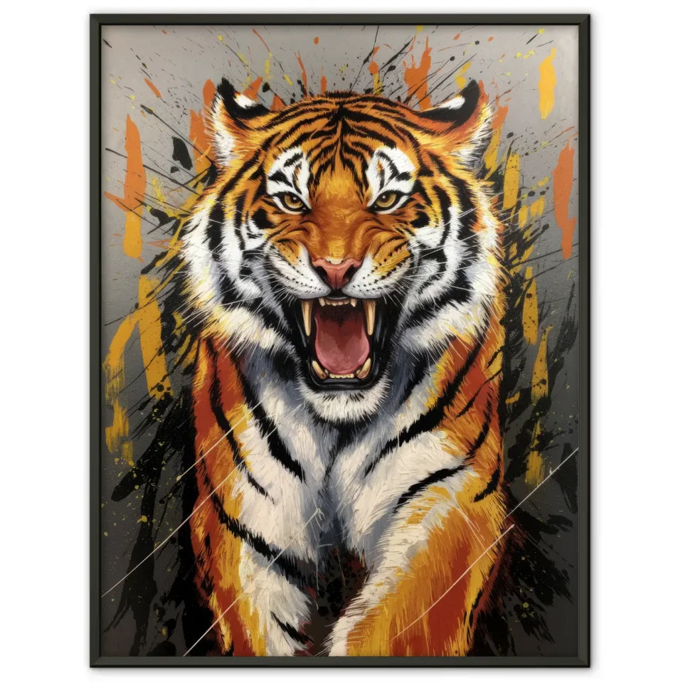 Minimalistisches Poster mit abstrakten Linien für elegantes Wohndesign 1