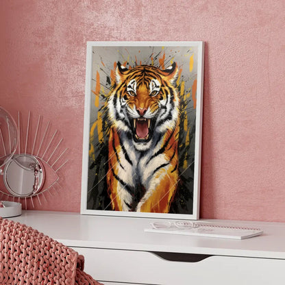 Minimalistisches Poster mit abstrakten Linien für elegantes Wohndesign 5