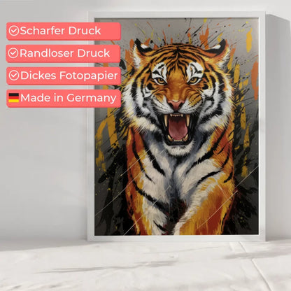 Minimalistisches Poster mit abstrakten Linien für elegantes Wohndesign 6