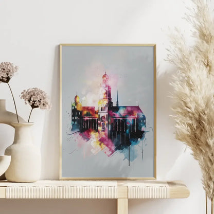 München Poster im minimalistischen Aquarellstil entdecken 4