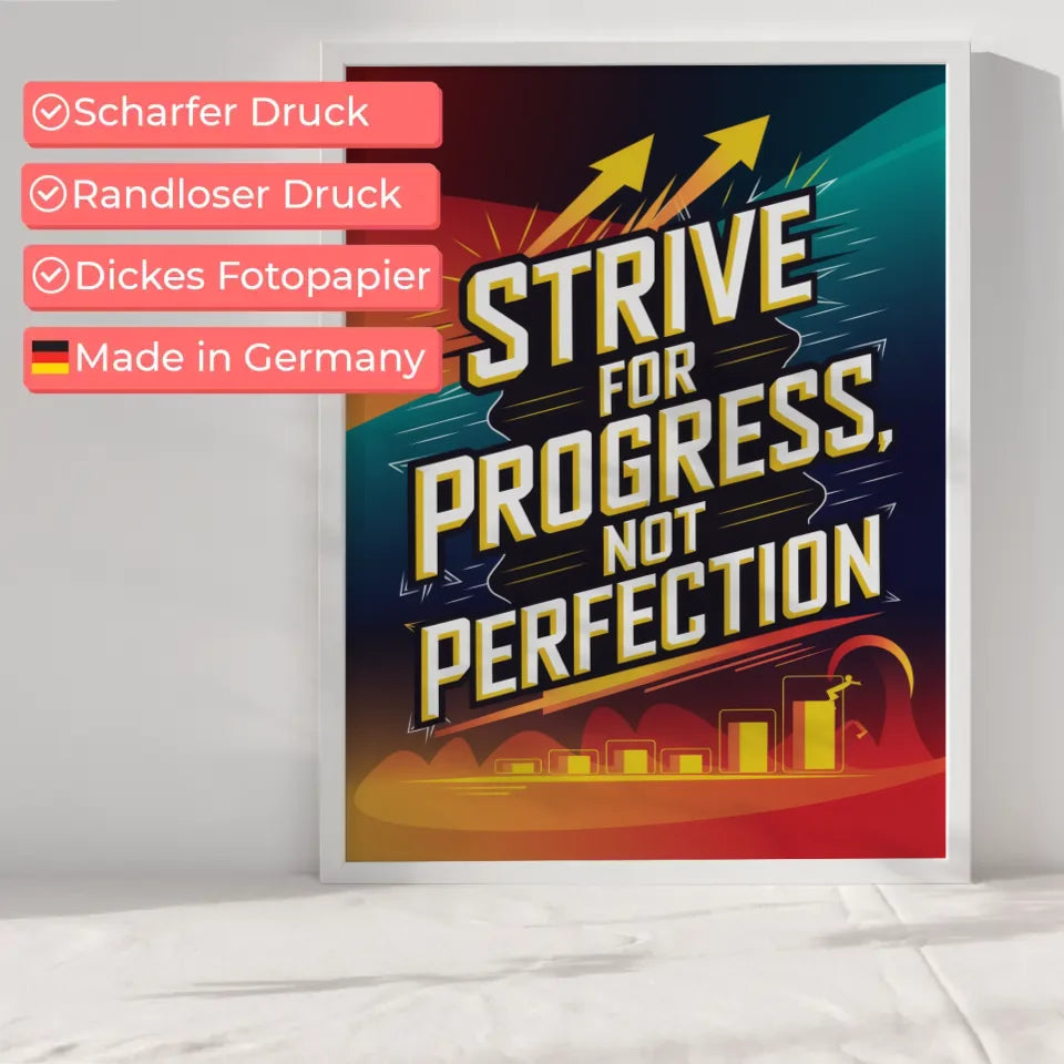 Motivationsposter für Fitness Fortschritt und Inspiration 6