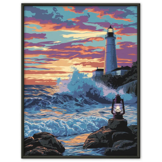 Manga Poster mit Engelsfigur im lebendigen Stil 1