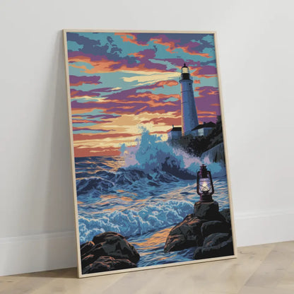 Manga Poster mit Engelsfigur im lebendigen Stil 3