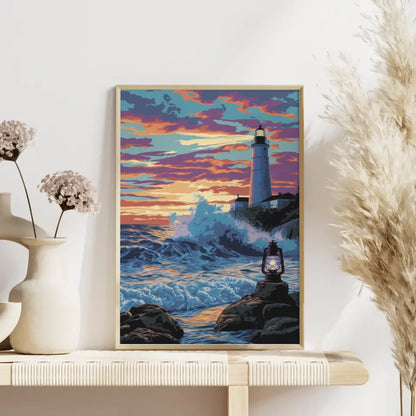 Manga Poster mit Engelsfigur im lebendigen Stil 4