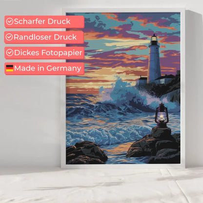 Manga Poster mit Engelsfigur im lebendigen Stil 6