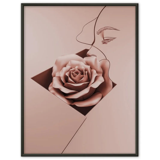 Elegante Poster mit roségoldenen Akzenten 1