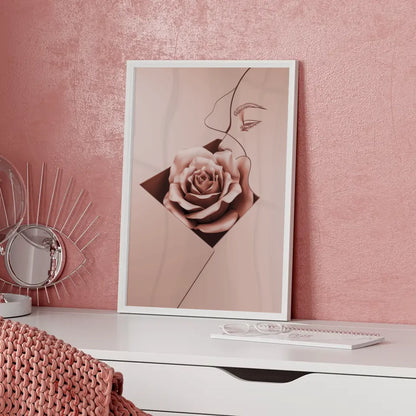 Elegante Poster mit roségoldenen Akzenten 5