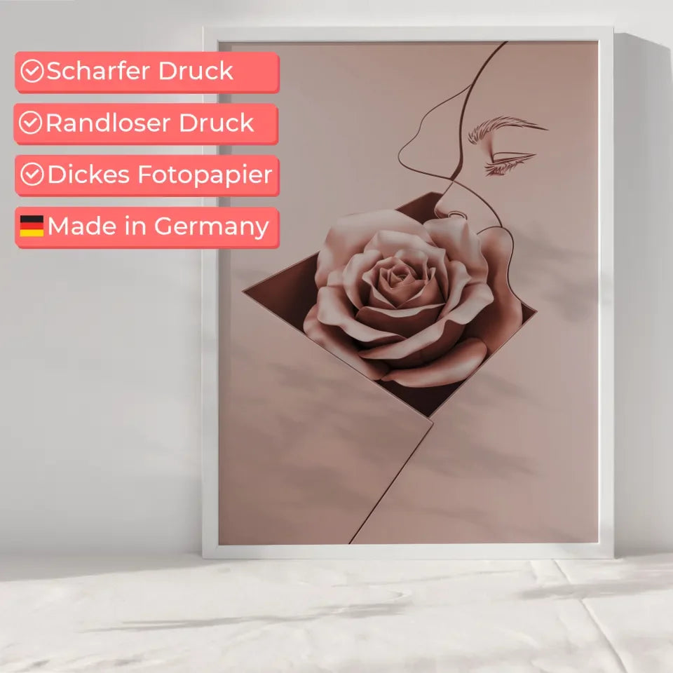 Elegante Poster mit roségoldenen Akzenten 6