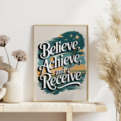 Inspirierender Poster für Erfolg und Motivation 4