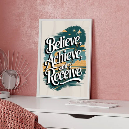 Inspirierender Poster für Erfolg und Motivation 5