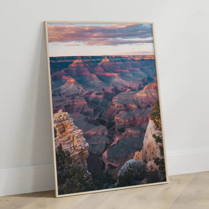 Abstrakte Boho Poster mit skandinavischer Vasenillustration