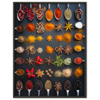 Kräuter und Gewürze Poster für die perfekte Küchendekoration 1