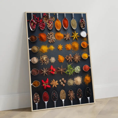 Kräuter und Gewürze Poster für die perfekte Küchendekoration 3