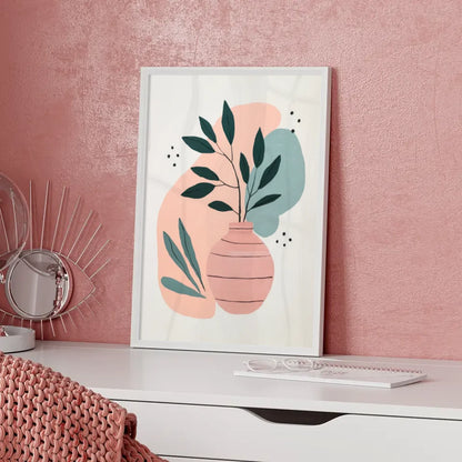 Minimalistisches Poster mit Pflanzenmotiven 51x71 cm 5