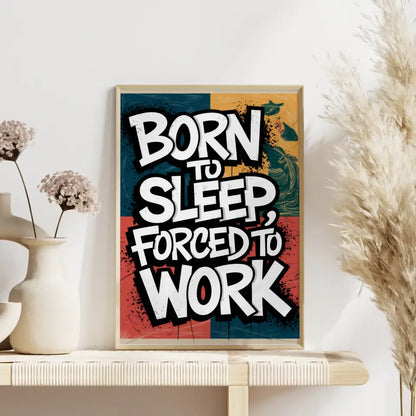 Kraftvolles Poster mit urbaner Typografie 4